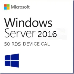 Windows Server 2016 Remote Desktop Services Device connections (50) CAL